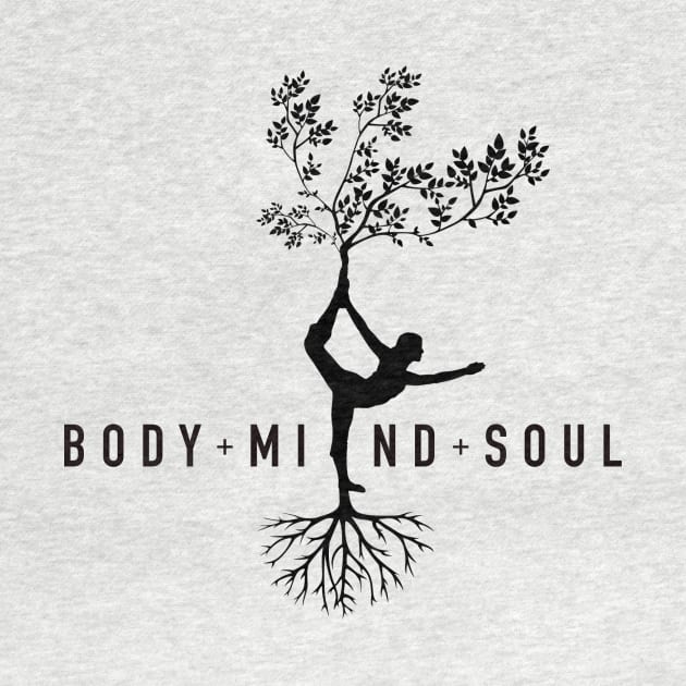 Yoga Body Mind & Soul by Cre8tiveSpirit